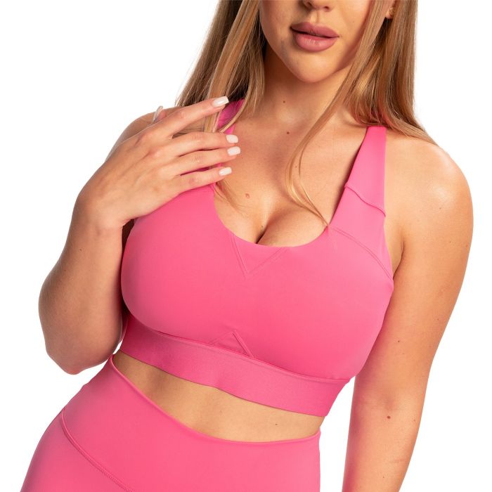Limitless Sports Bra Dragonfruit - GymBeam XL