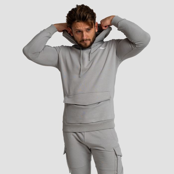 Men‘s TRN Hoodie Grey - GymBeam XXXL