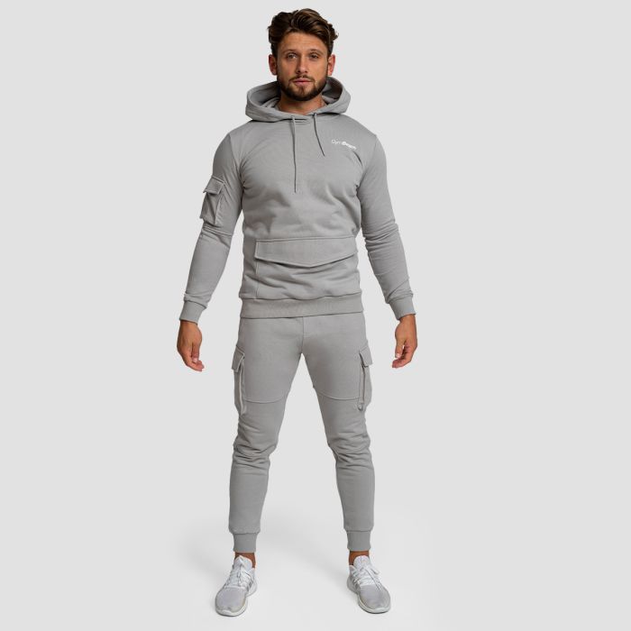 Men‘s TRN Hoodie Grey - GymBeam XXXL