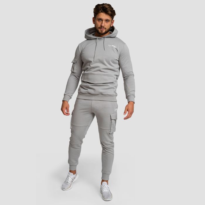 Men‘s TRN Hoodie Grey - GymBeam XXXL