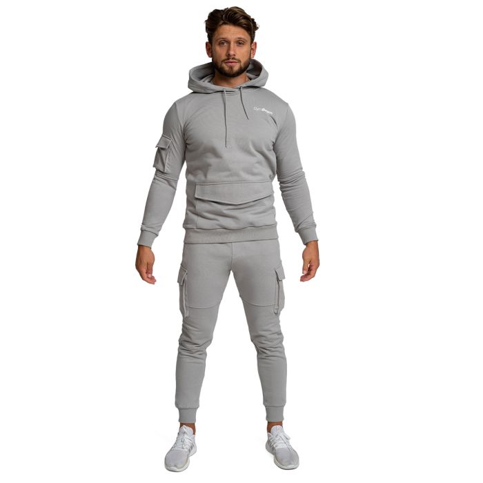 Men‘s TRN Hoodie Grey - GymBeam XXXL