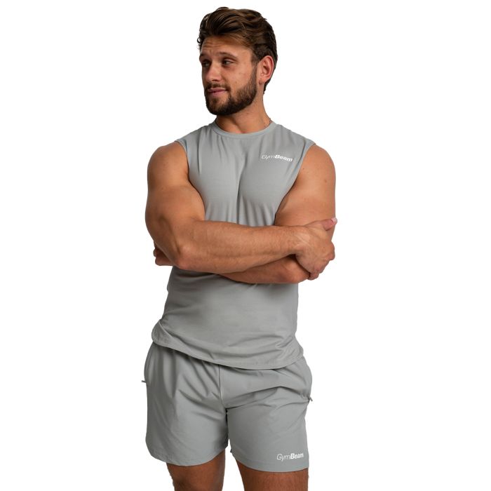 Men‘s TRN TankTop Grey - GymBeam XXL