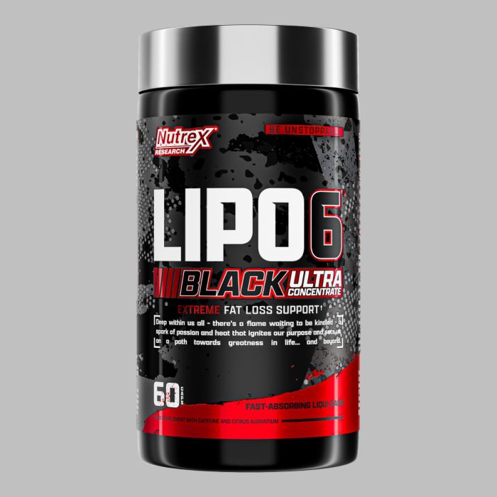 Lipo 6 Black Ultra Concentrate 60 kaps - Nutrex 60 caps