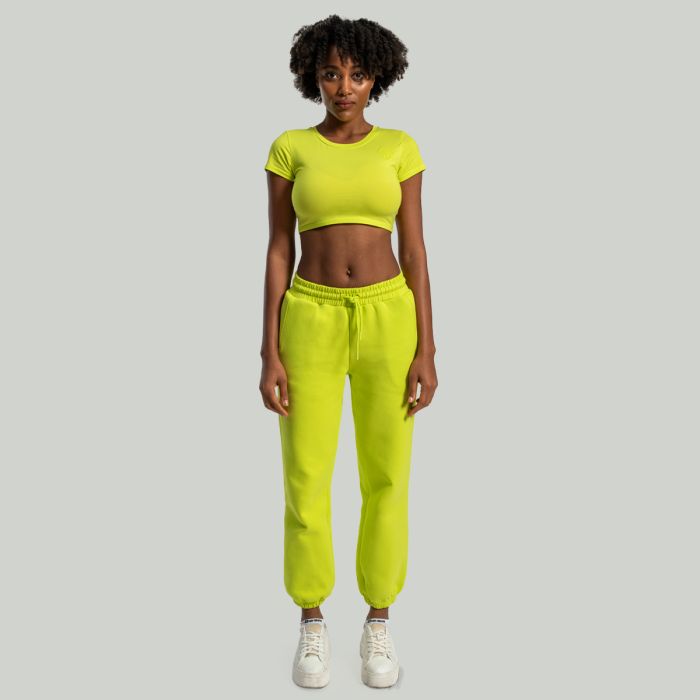Women‘s Lunar Joggers Chartreuse - STRIX XL