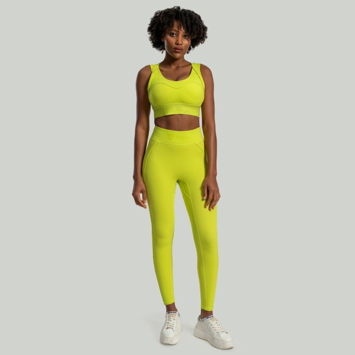 Women‘s Lunar Leggings Chartreuse - STRIX XXL
