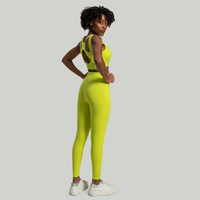 Women‘s Lunar Leggings Chartreuse - STRIX XXL