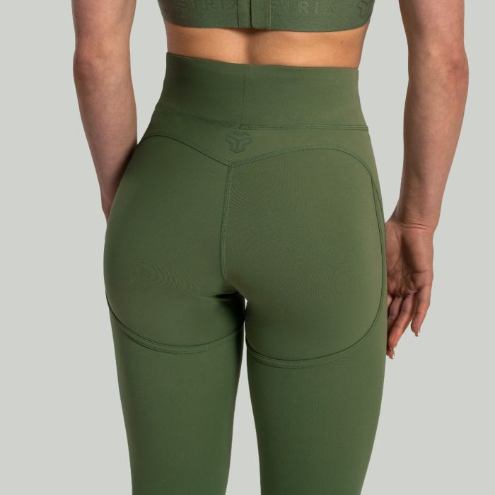 Women‘s Lunar Leggings Cedar Green - STRIX L