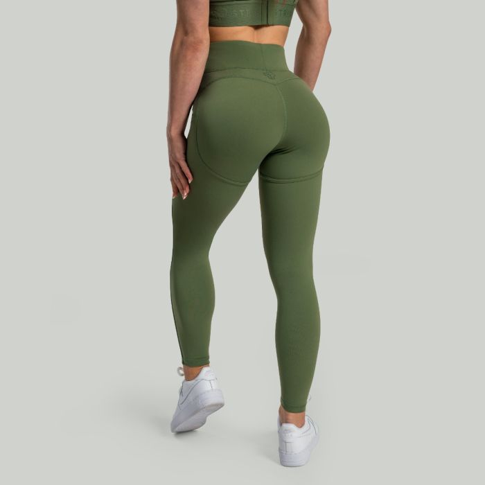 Women‘s Lunar Leggings Cedar Green - STRIX L