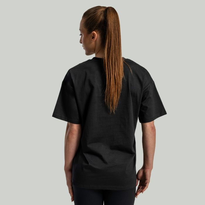 Women‘s Lunar Oversized Tee Black - STRIX XXL