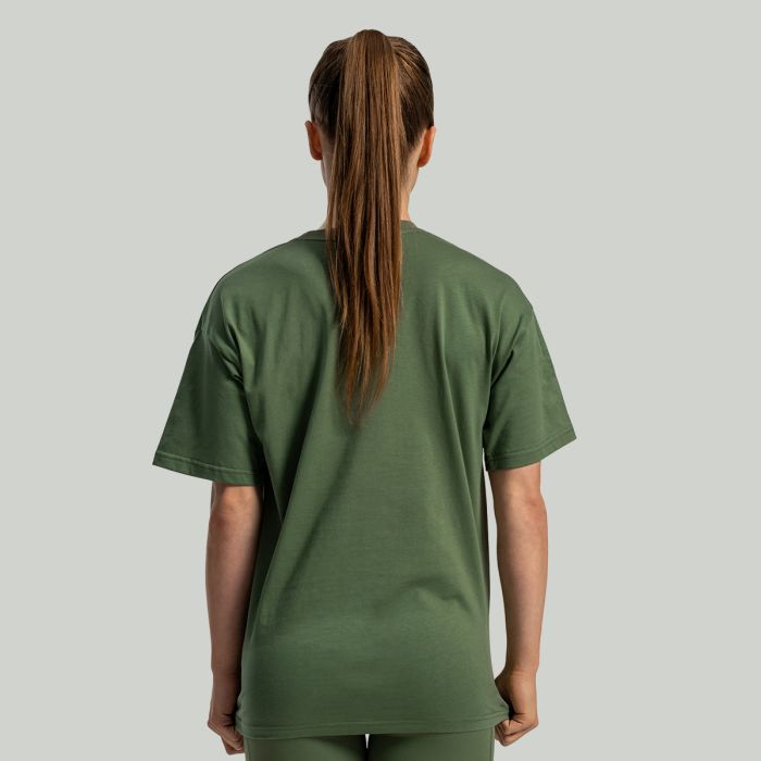 Women‘s Lunar Oversized Tee Cedar Green - STRIX M