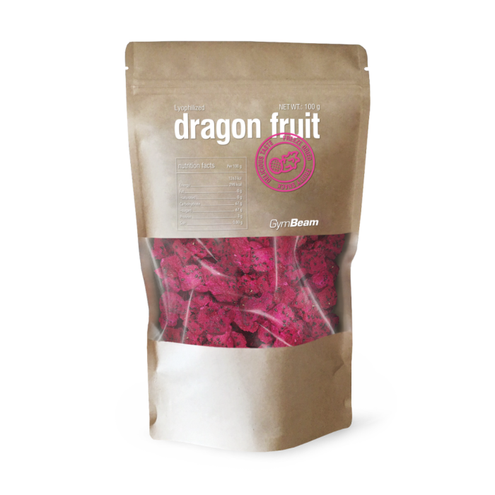 Lyophilized dragon fruit - GymBeam 100 g