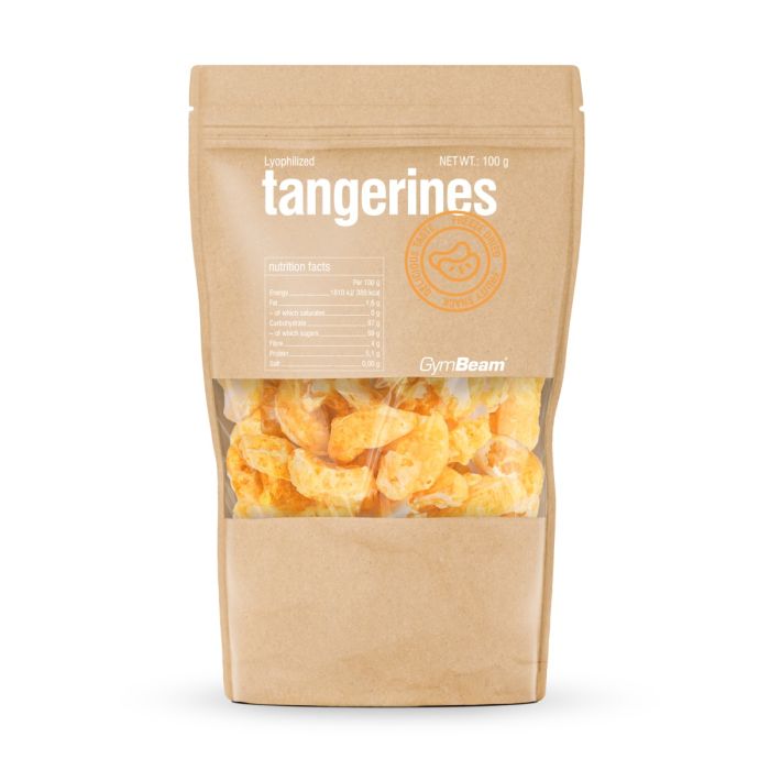 Lyophilized tangerines – GymBeam 100 g