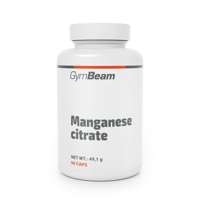 Manganese citrate - GymBeam 90 caps