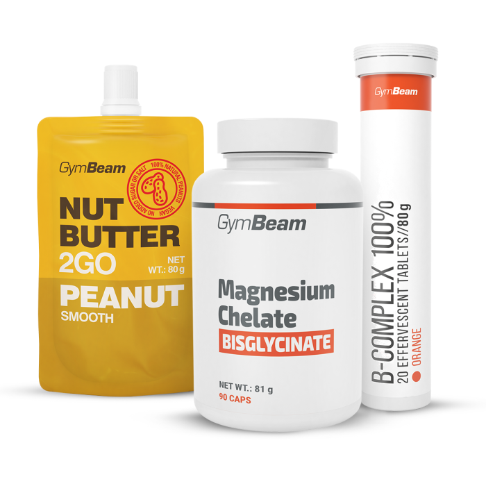 Magnesiumchelaat (Bisglycinaat) - GymBeam + cadeaus 180 caps