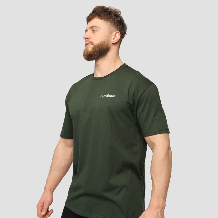 Men‘s Basic T-Shirt Green - GymBeam XXXL