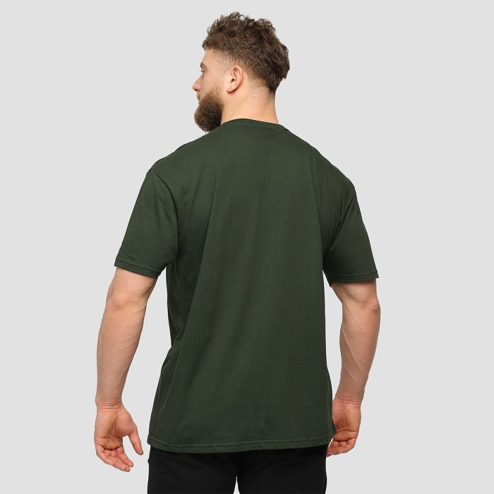 Men‘s Basic T-Shirt Green - GymBeam XXXL