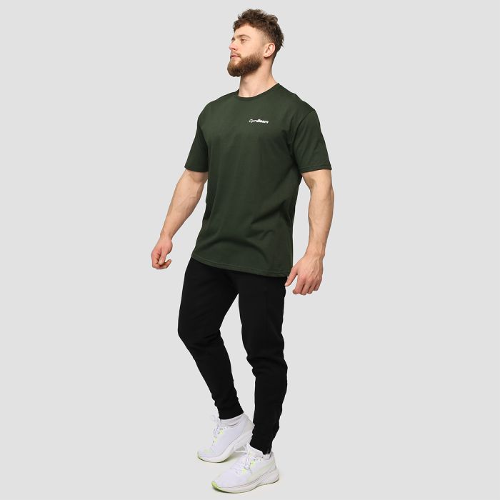 Men‘s Basic T-Shirt Green - GymBeam XXXL
