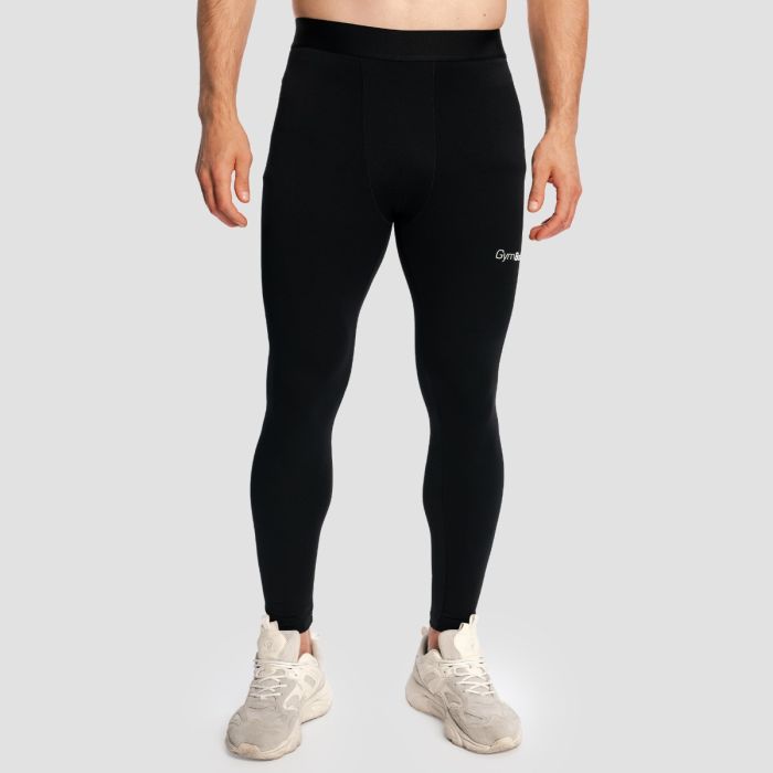 Men‘s Combat Leggings Black - GymBeam XXL