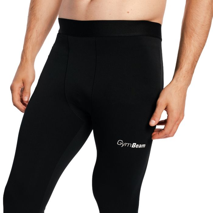 Men‘s Combat Leggings Black - GymBeam XXL