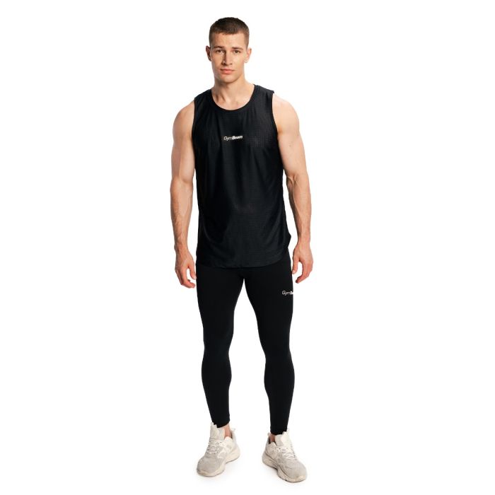 Men‘s Combat Leggings Black - GymBeam XXL