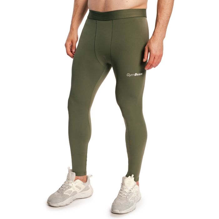 Men‘s Combat Leggings Olive Grey - GymBeam XXL
