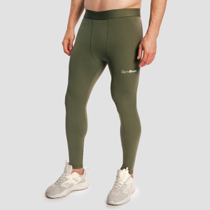 Men‘s Combat Leggings Olive Grey - GymBeam XXL