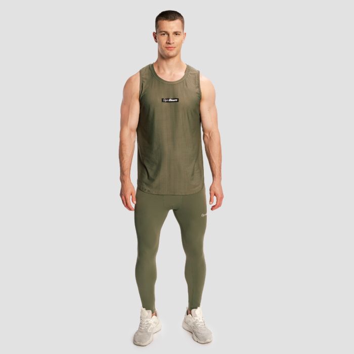 Men‘s Combat Leggings Olive Grey - GymBeam XXL