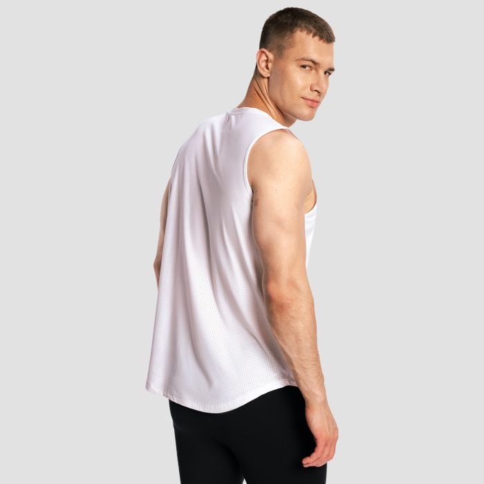 Men‘s Combat Tank Top White - GymBeam XXL