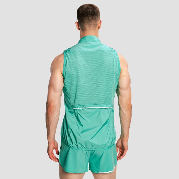 Men‘s Pulse X Running Gilet Green - GymBeam XXL