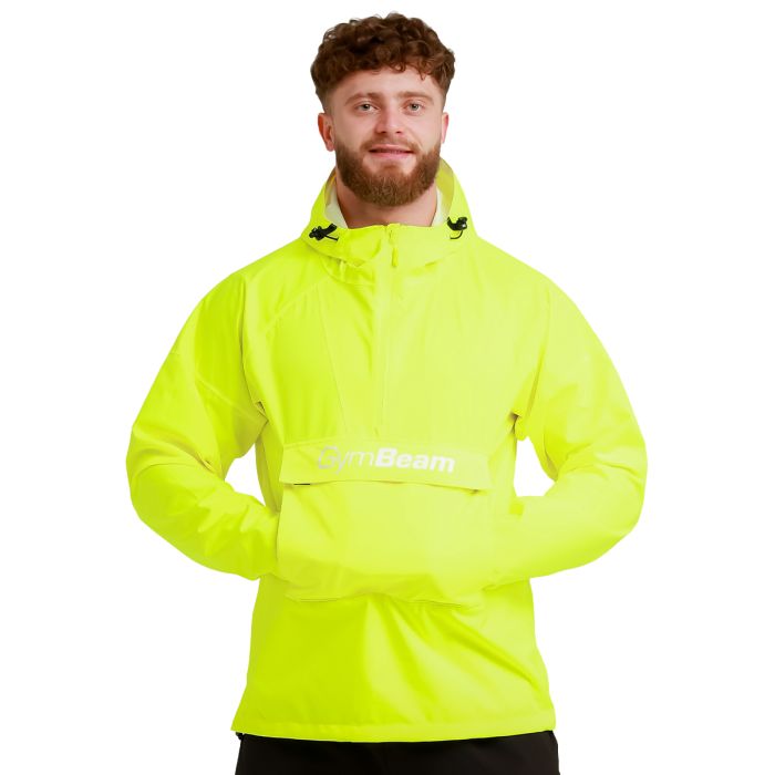 Men‘s Rain Smock Jacket Citric - GymBeam XXL