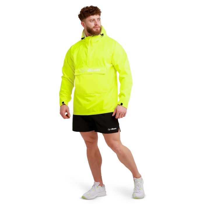 Men‘s Rain Smock Jacket Citric - GymBeam XXL