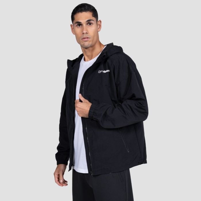 Men‘s Relay Jacket Black - GymBeam XXL
