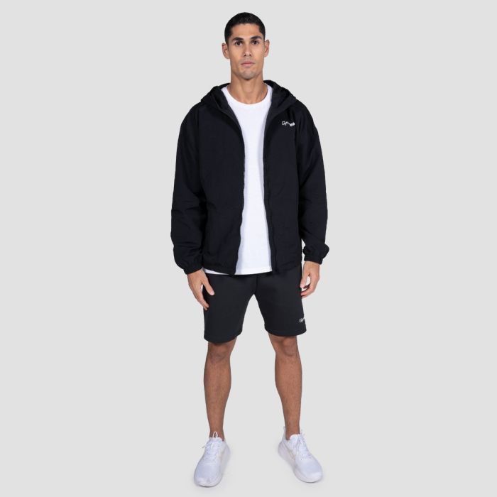 Men‘s Relay Jacket Black - GymBeam XXL