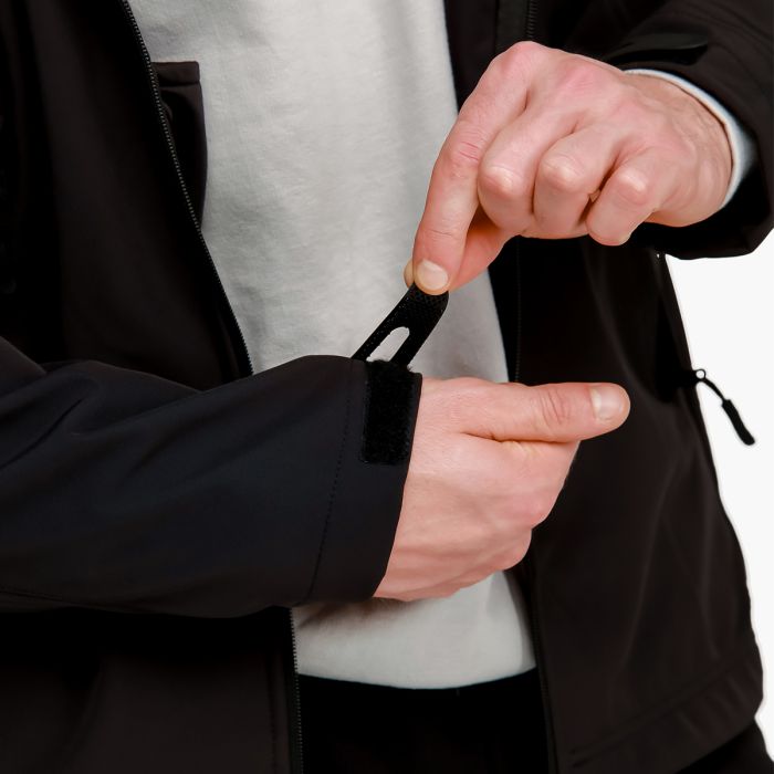 Men‘s Softshell Jacket Black - GymBeam XXL