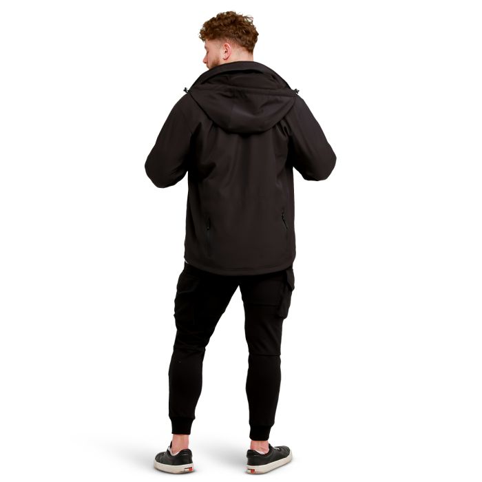Men‘s Softshell Jacket Black - GymBeam XXL