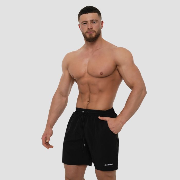 Men‘s Swim Shorts Black - GymBeam XXXL
