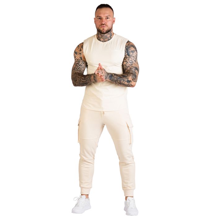 Men‘s TRN Joggers Sand - GymBeam XXXL