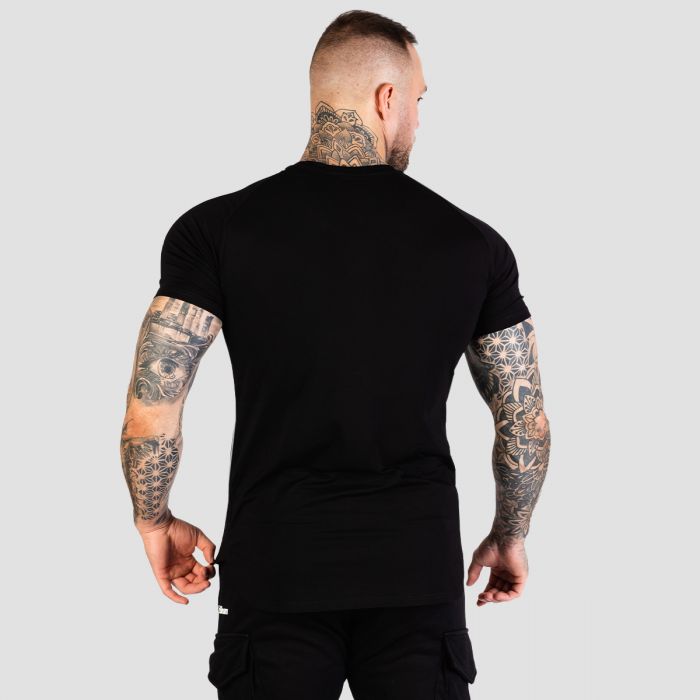 Men‘s Fitted TRN T-shirt Black - GymBeam XXXL