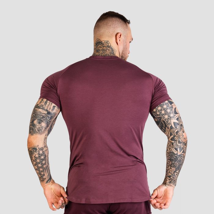 Men‘s Fitted TRN T-shirt Eggplant - GymBeam XXXL