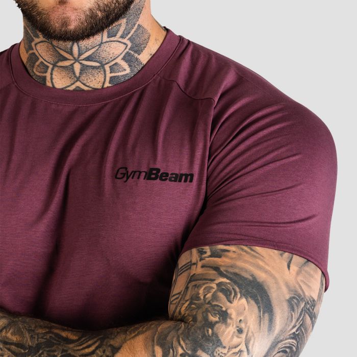 Men‘s Fitted TRN T-shirt Eggplant - GymBeam XXXL
