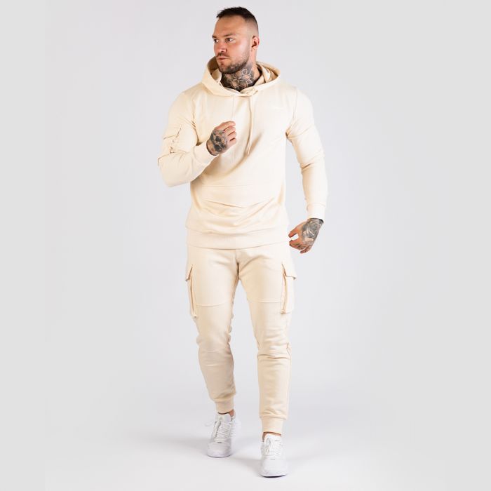 Men‘s TRN Hoodie Sand - GymBeam XXXL