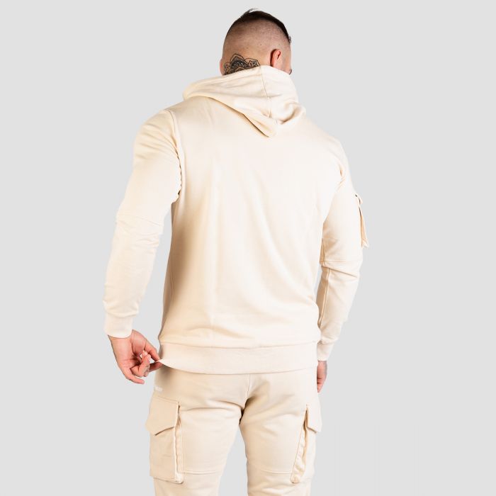 Men‘s TRN Hoodie Sand - GymBeam XXXL