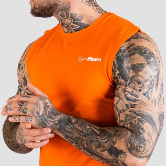Men‘s TRN TankTop Orange - GymBeam XXL