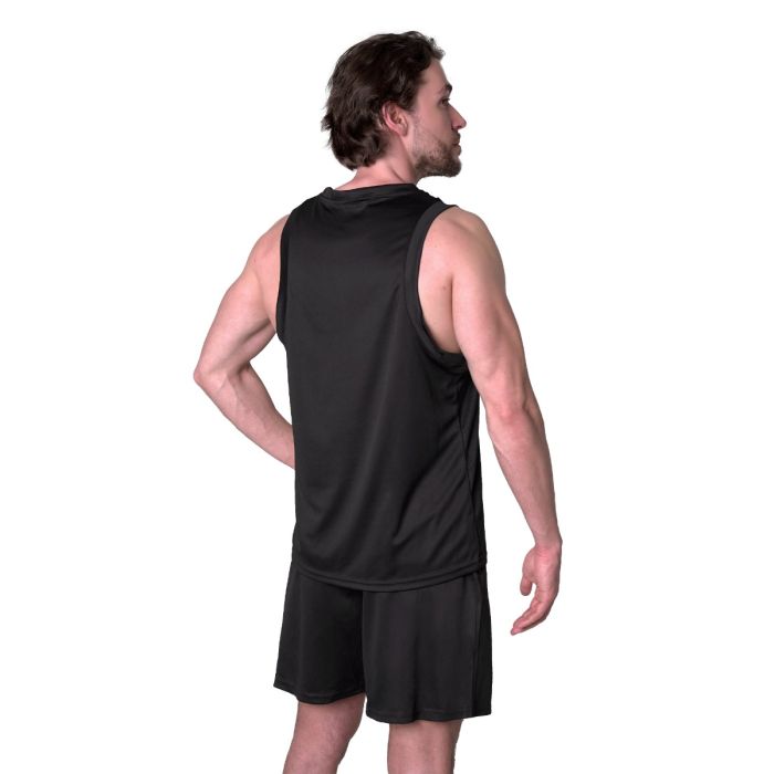 Mesh Tanktop Essence Black - GymBeam XXL