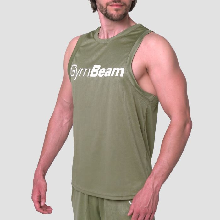 Mesh Tanktop Essence Green - GymBeam XXL
