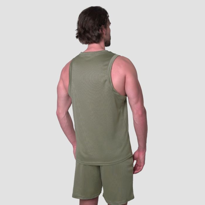 Mesh Tanktop Essence Green - GymBeam XXL