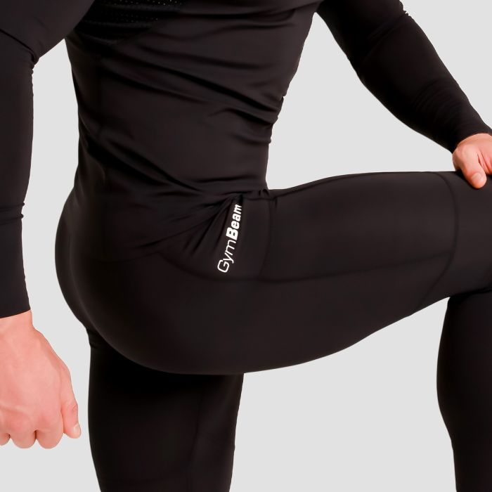High Compression Leggings Black - GymBeam XXXL