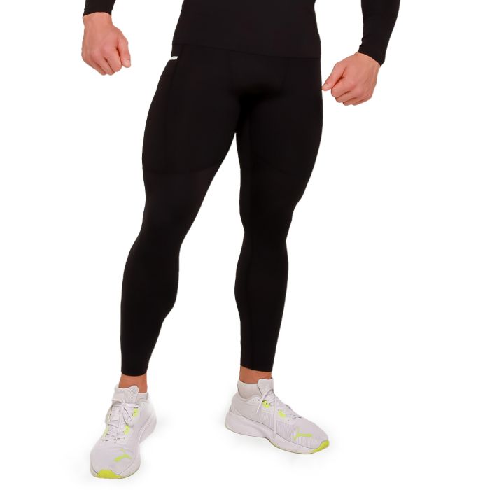 High Compression Leggings Black - GymBeam XXXL