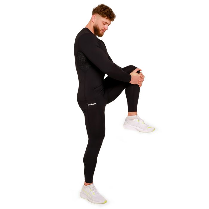 High Compression Leggings Black - GymBeam XXXL