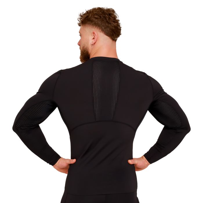 High Compression Long Sleeve T-shirt Black - GymBeam XXXL